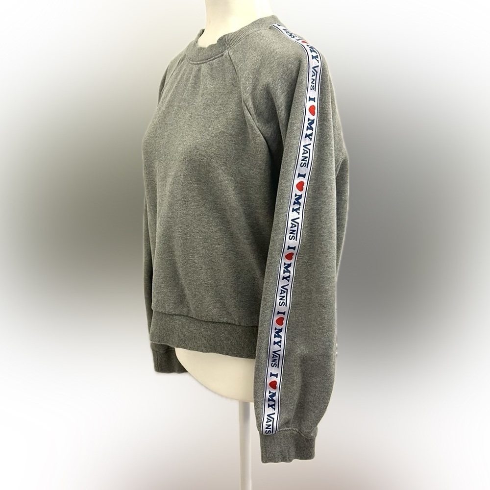 Vans gray sweatshirt women’s size medium